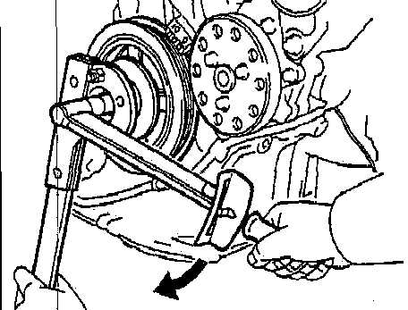 Как снять шкив коленвала без съемника на двигателе