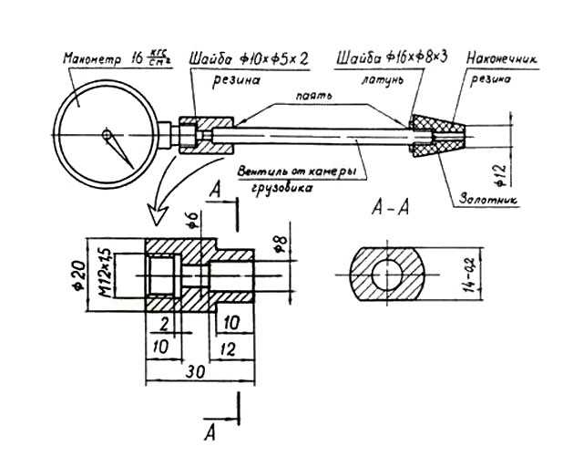 Как сделать у образный манометр своими руками. как сделать своими руками манометр для измерения давления топлива. видео — как изготовить самодельный компрессометр