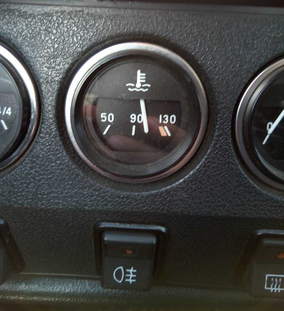 Если температура двигателя ваз 95 градусов