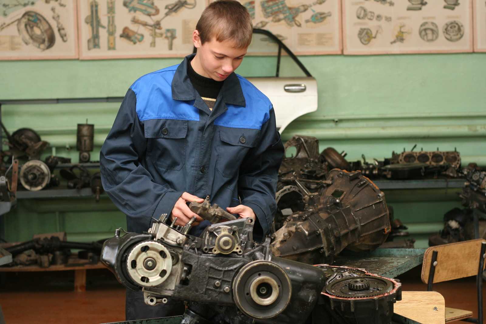 17 технология технического обслуживания и ремонта механизмов и систем двигателя