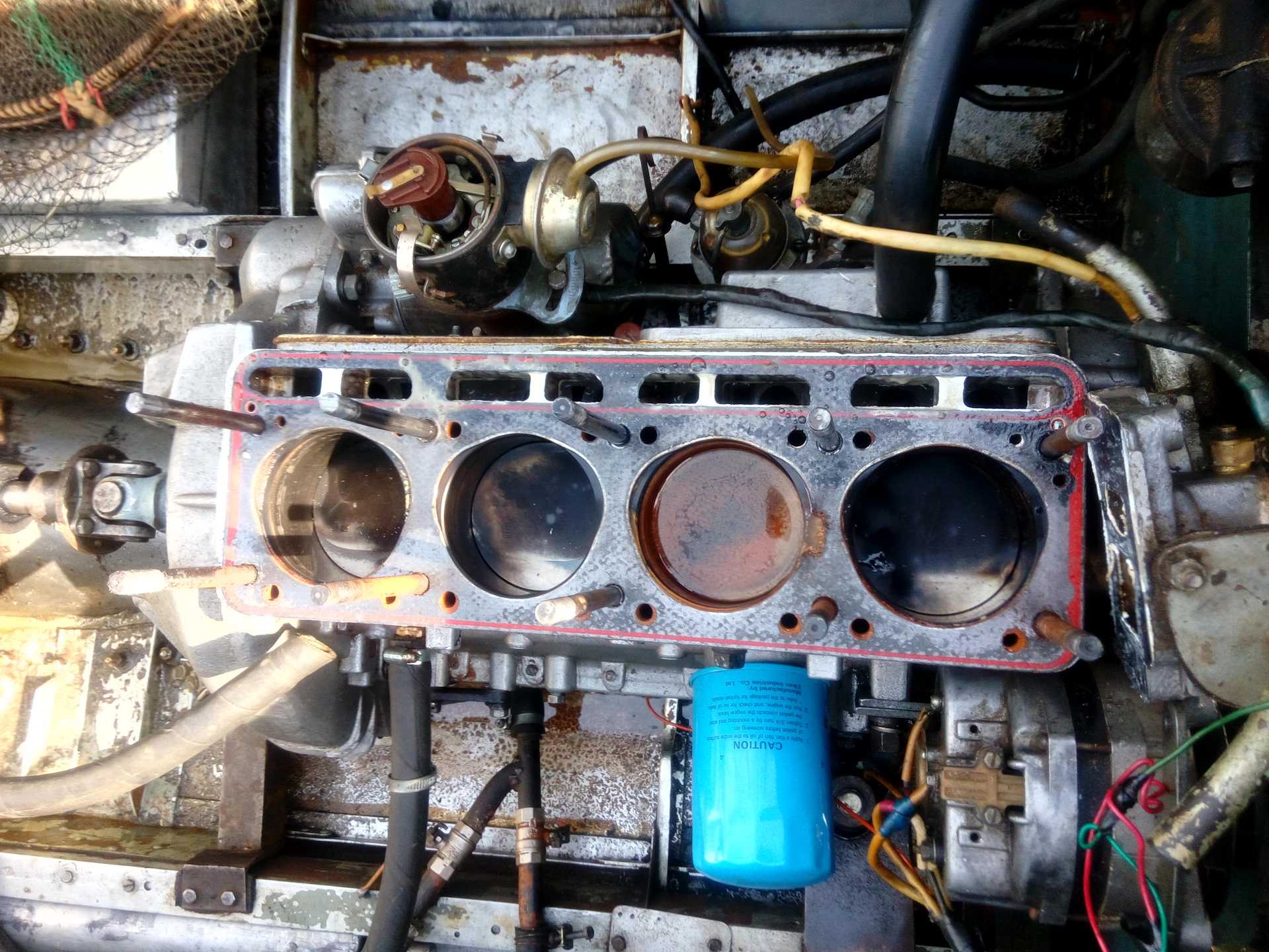 Замена прокладки головки цилиндров двигателя змз-405, змз-406