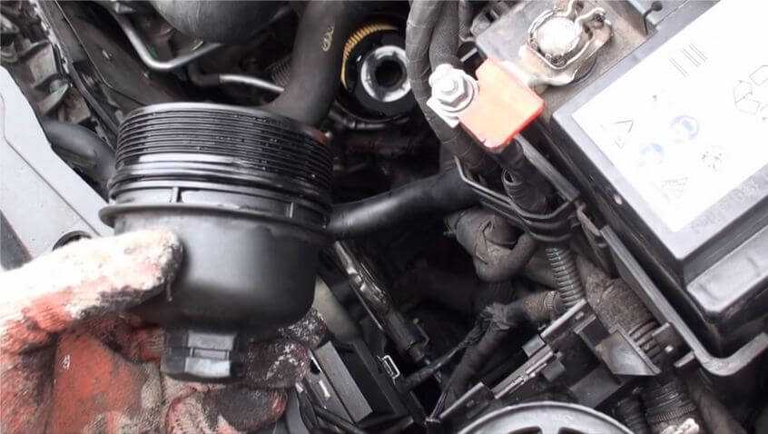 Замена масла в двигателе 1.6 tu5jp4 (nfu) на автомобилях пежо 206, 207, 307 и ситроен c3, c4