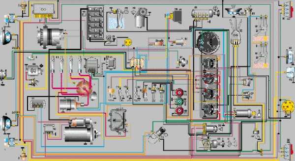 Электрическая схема уаз 3303 старого образца: неисправности электропроводки и электрооборудования