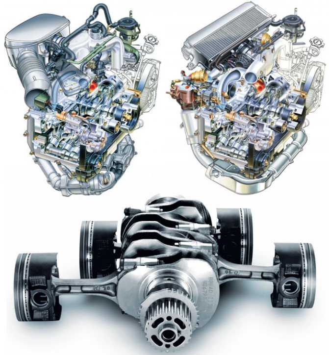 Опозитный двигатель автомобиля субару — плюсы и минусы