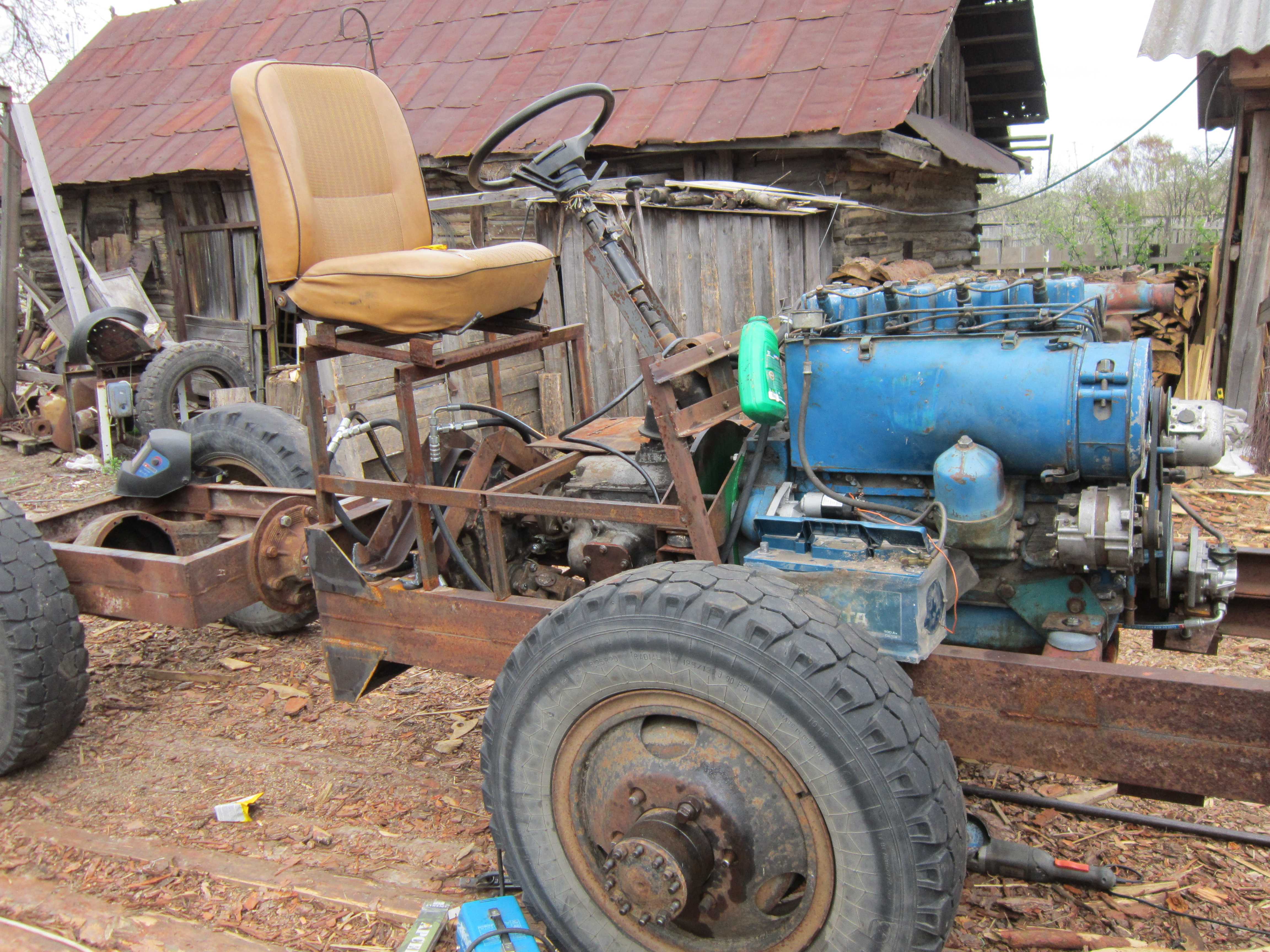 Как сделать самодельный трактор — подробная инструкция как и из чего можно построить трактор (105 фото)