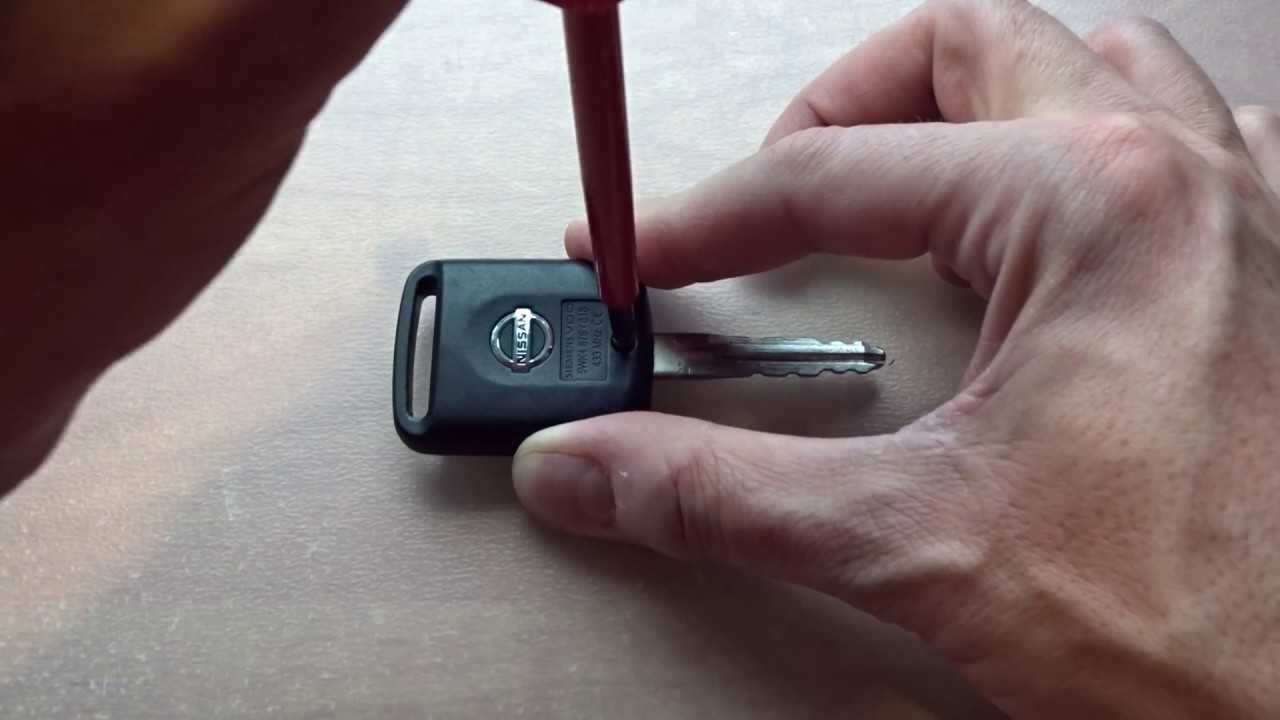 Батарейка в ключе ниссан кашкай: замена, не видит ключ