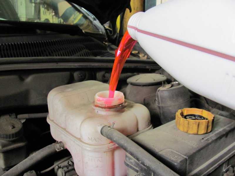 Когда менять охлаждающую жидкость в автомобиле