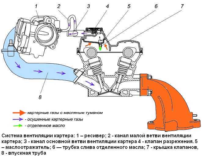 Как проверить вентиляцию картерных газов | avtoskill.ru