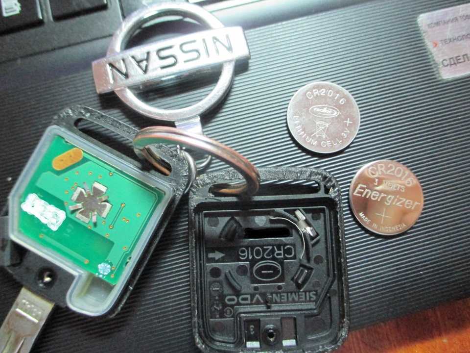 Замена батарейки в ключе ниссан - все про авто
