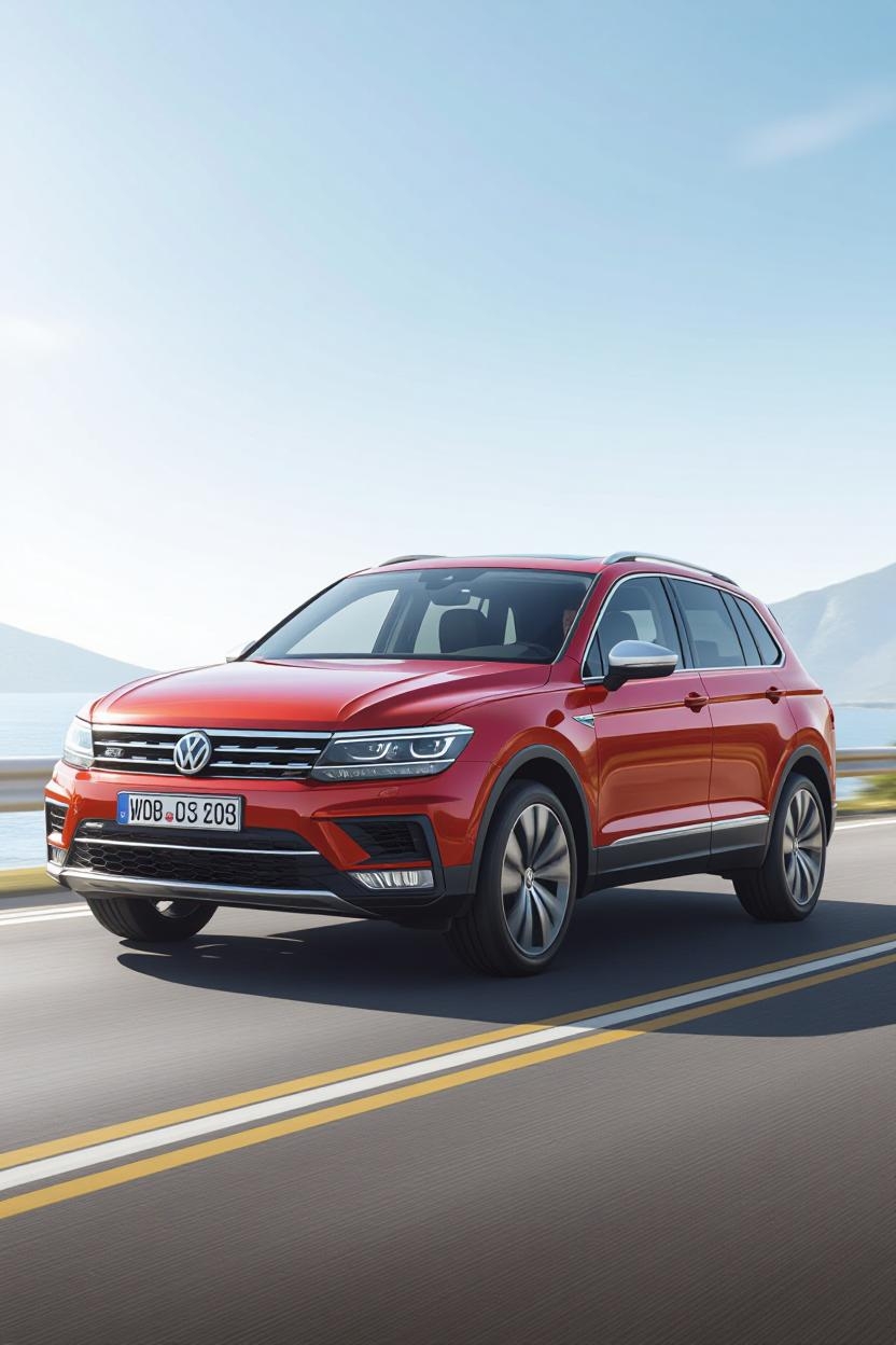 Volkswagen Tiguan технические характеристики, размеры Тигуан, двигатели Tiguan, клиренс Тигуан, полный привод 4MOTION